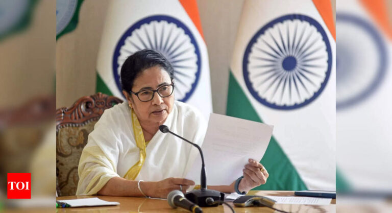 I bow my head and apologise: Bengal CM Mamata Banerjee at site of cracker blast | India News – Times of India