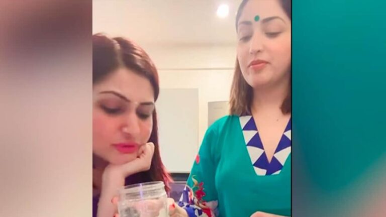 Watch: Yami Gautam Spends Sunday Making Gulab Jamun With Sister Surilie