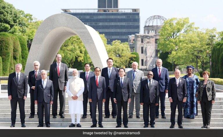 In Pics: PM Modi, World Leaders Pay Tribute At Hiroshima Peace Memorial