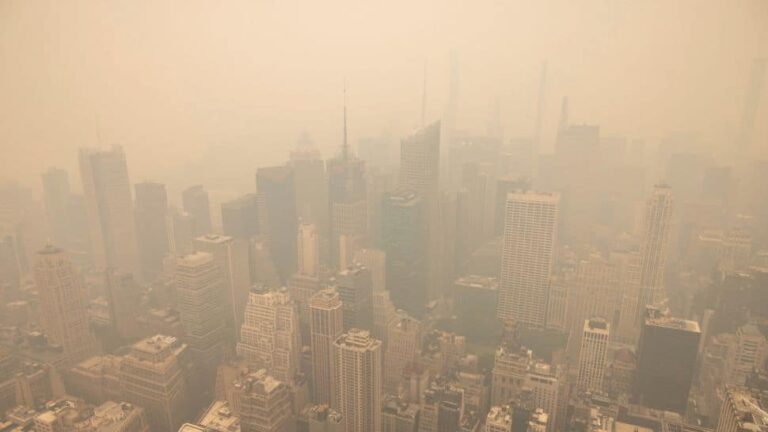 New York’s Air Quality Deteriorates Due To Canada Wildfires, Surpasses Delhi’s Pollution Level