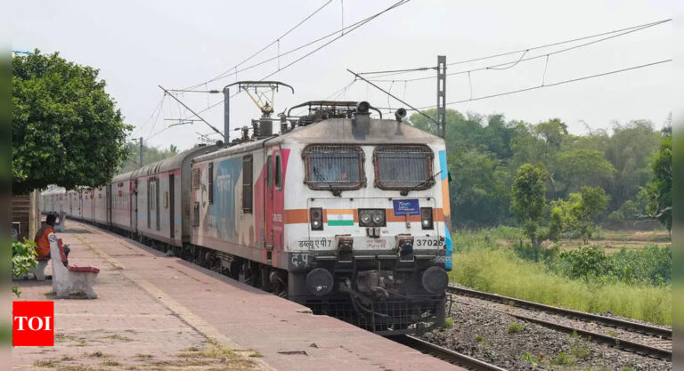 4 days after tragedy, Coromandel Express passes through accident site in Odisha | India News – Times of India