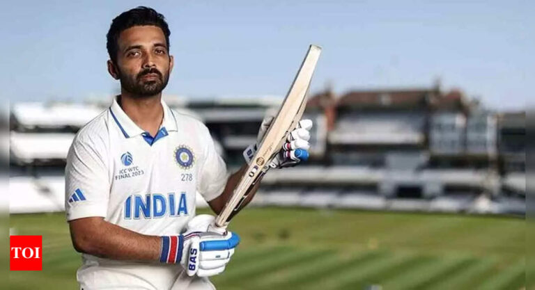 India vs Australia WTC Final: Pluck and luck play a part in Ajinkya Rahane’s redemption | Cricket News – Times of India