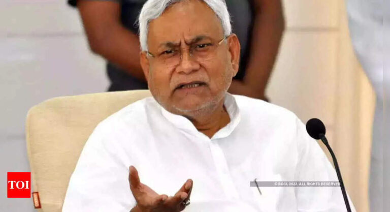 Lok Sabha elections could be held this year: Bihar CM Nitish Kumar | Patna News – Times of India
