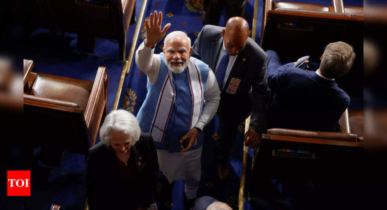 PM Modi to US Congress: India speaks in one voice – Times of India