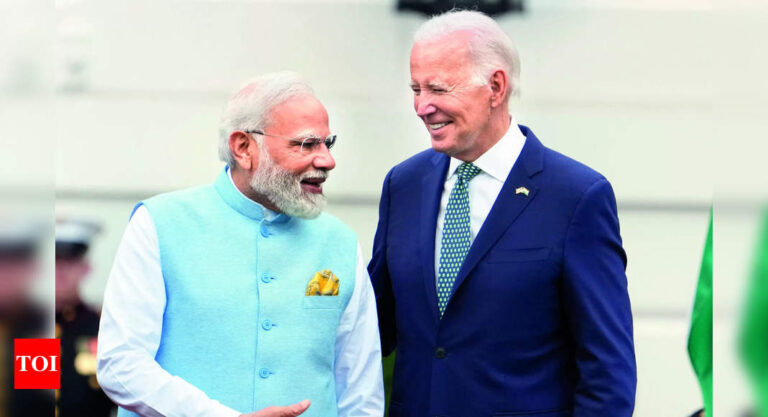 India-US ties a force for global good: PM Modi | India News – Times of India