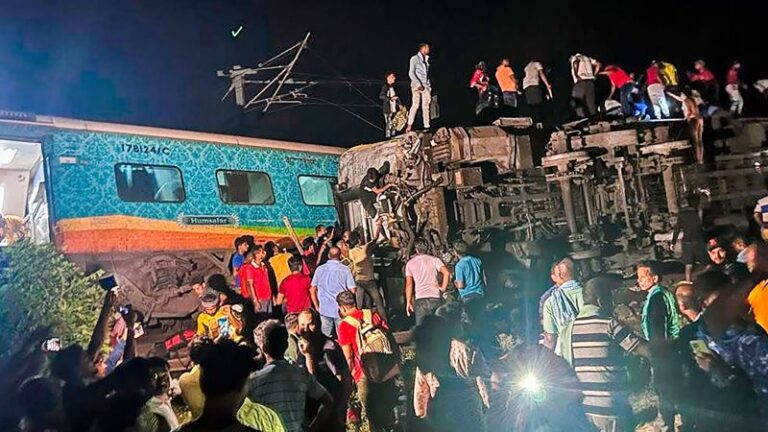 India train crash: Dozens killed and over 300 injured in Odisha