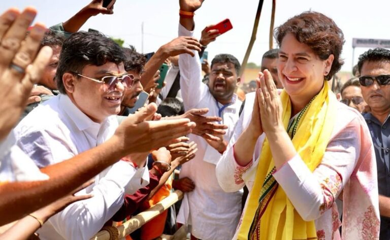 Priyanka Gandhi Launches Madhya Pradesh Poll Campaign With Huge Rally