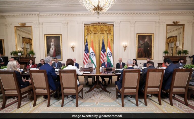Indian Talent-US Tech Guarantees “Brighter Future”: PM At Meet Of Top CEOs