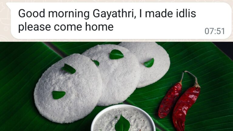 Idli And More: Woman Praises Mysore Neighbours Foodie Acts Of Kindness