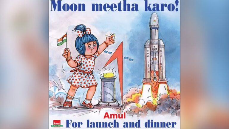 Proud Moment For Indians – How Amul Celebrated Chandrayaan-3s Successful Launch