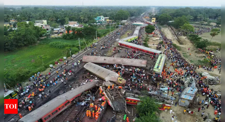 Signal:  Signal and Telecommunication department staff responsible for Balasore rail tragedy: CRS report | India News – Times of India