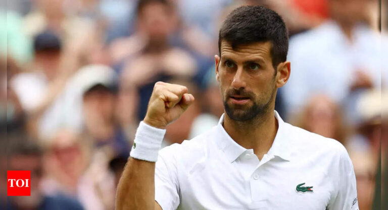 Novak Djokovic holds off Hubert Hurkacz to reach Wimbledon quarter-finals | Tennis News – Times of India