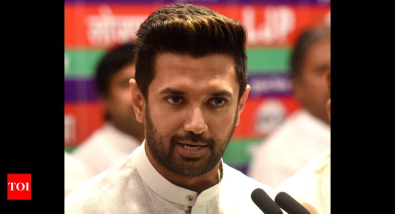 Chirag Paswan likely to get berth in PM Modi cabinet | India News – Times of India