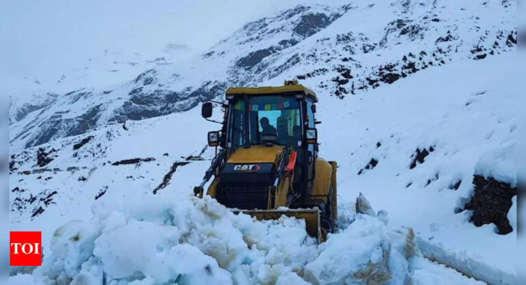 Over 1,000 people rescued from Lahaul-Spiti, Kinnaur districts in Himachal Pradesh | Shimla News – Times of India