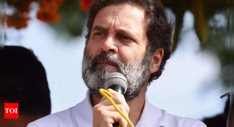 Rahul Gandhi: Call us whatever you want PM Modi. We are INDIA | India News – Times of India