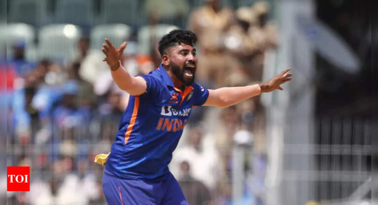 India rest Mohammed Siraj for West Indies ODIs: Report | Cricket News – Times of India