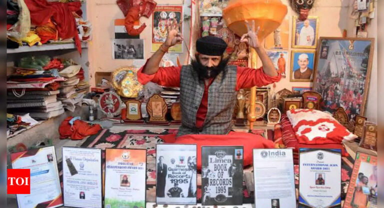 ‘Treasure’ at risk as UP’s moustache man’s museum crumbles | Allahabad News – Times of India
