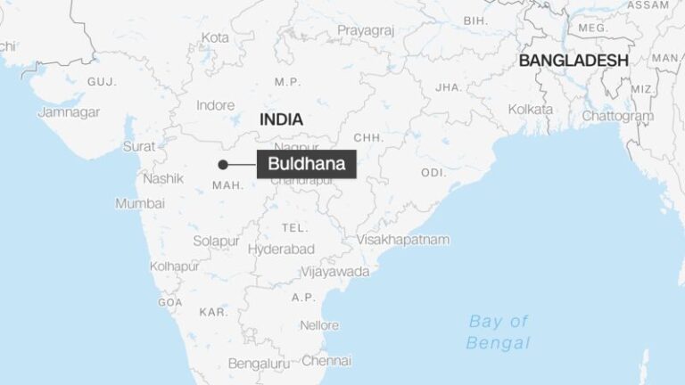 Buldhana: At least 25 dead after wedding party bus bursts into flames in India