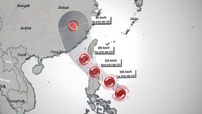 Forecasters warn Typhoon Doksuri poses risk to Philippines, Taiwan, Hong Kong and China | CNN