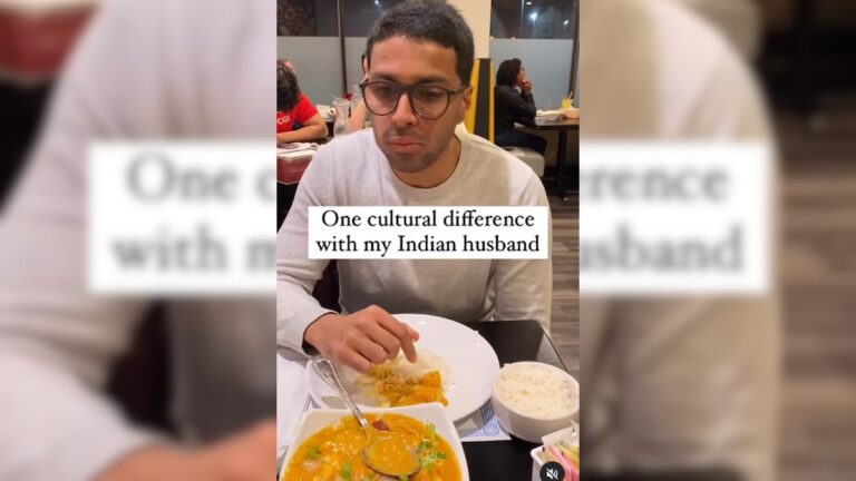 Viral Video Marks Cultural Difference Of Indian Husband, American Wife On Foodie Note