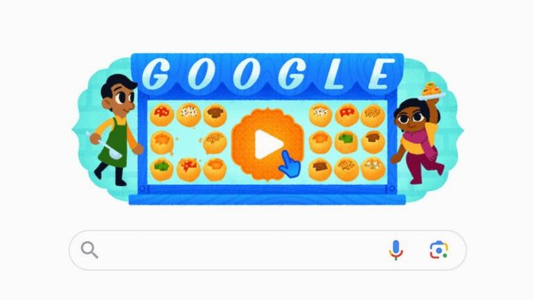 Pani Puri Lovers, Rejoice! Google Doodle Pays Tribute To Iconic Street Snack
