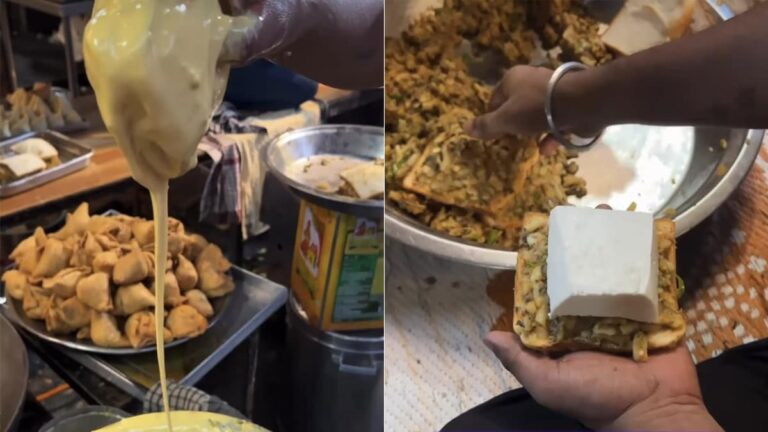 Watch: Street Vendor Makes Massive 1/2 Kg Bread Pakoda. Would You Try It?