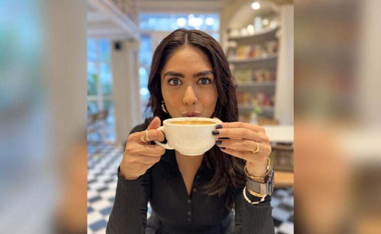 Baked Goodies And Coffee Are “Essentials” For Mrunal Thakur