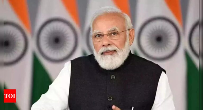 PM Modi likely to lay foundation stone for redevelopment of 500 stations next week | India News – Times of India
