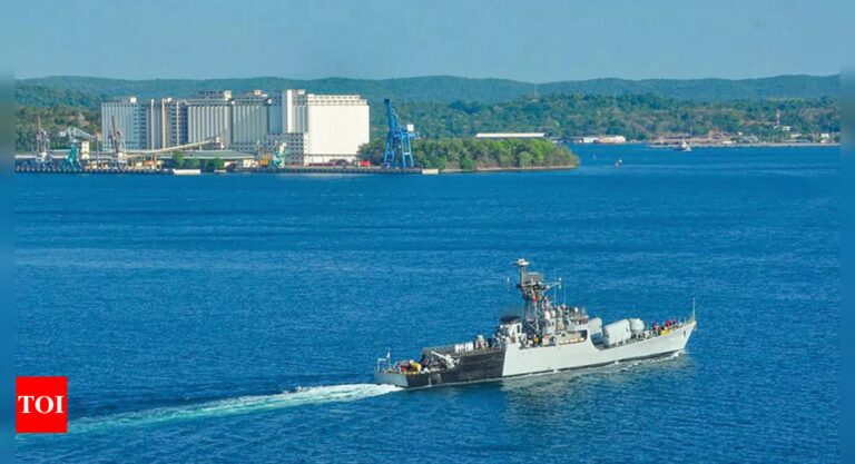 Navy:  Indian navy ships dock in Papua New Guinea as interest in Pacific sharpens | India News – Times of India