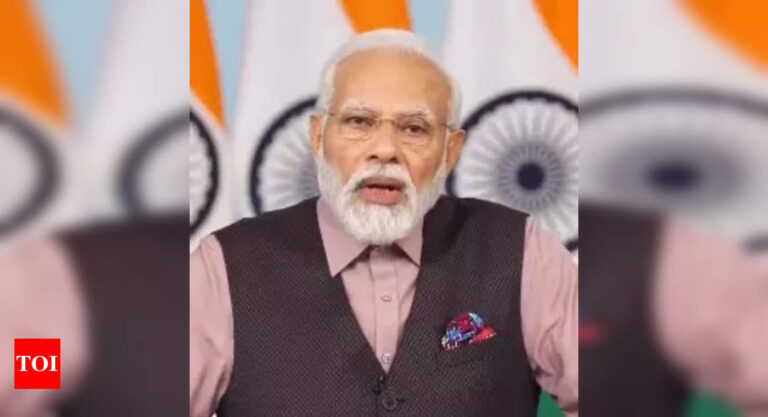 Amrit Bharat Station Scheme: PM Modi lays foundation stone for redevelopment of 508 railway stations: Check full list | India News – Times of India