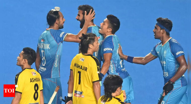 India breathe fire to win Asian Champions Trophy | Hockey News – Times of India