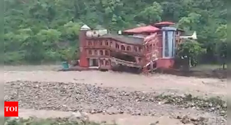 Dehradun Defence College building collapses in rain-hit Uttarakhand | Dehradun News – Times of India