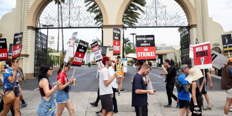 Hollywood Studios Resume Talks With Writers to End Monthslong Labor Dispute
