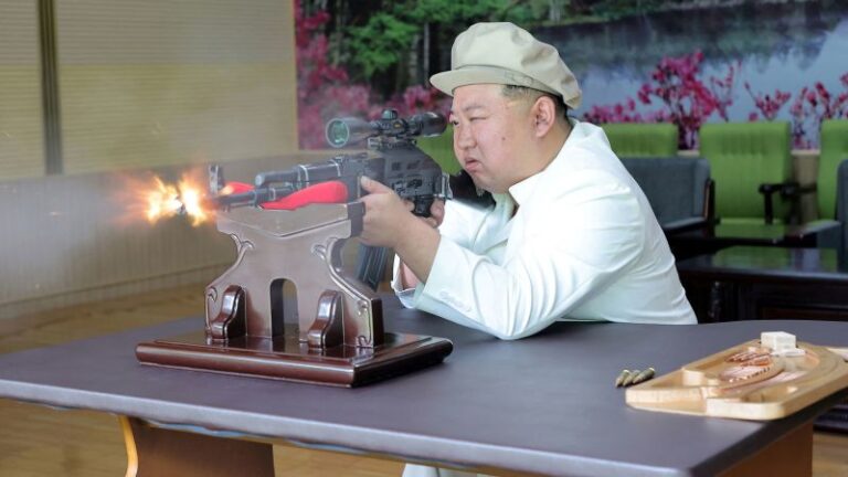 New photos show North Korea’s Kim touring arms factories, and taking aim | CNN
