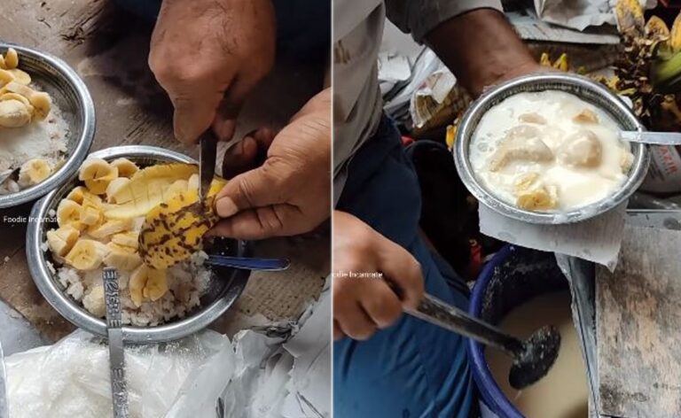 This Unique Poha Made With Rasgulla And Curd Confuses Internet