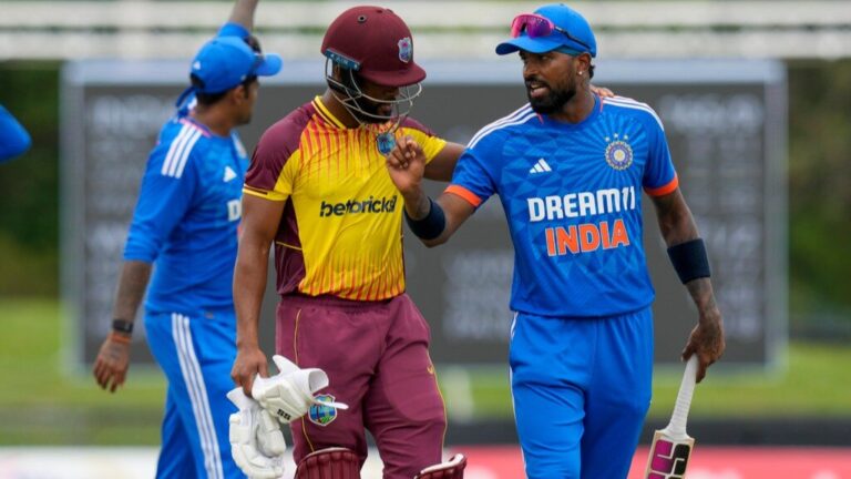 WI vs IND: Hardik Pandya accepts blame after India lose decider against West Indies