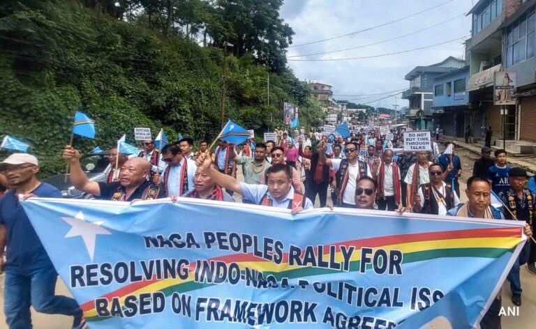 Violence-Torn Manipur Sees Rallies Highlighting Naga Issue