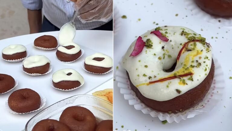 Ahmedabad Sweet Shops Unique Gulab Jamun Doughnut Gets Thumbs Up Online