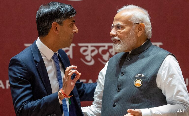 PM Modi, Rishi Sunak Agree To Work For Successful Free-Trade Agreement