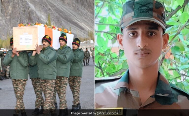 On Duty Agniveer Dies In Siachen, Army Pays Tribute