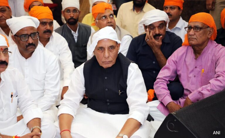 “Ram Janmbhoomi Andolan Was Started By Sikhs”: Rajnath Singh