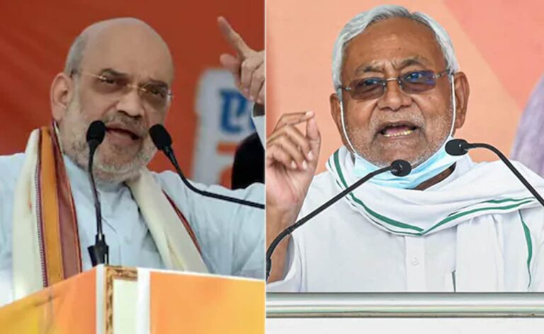 “How Did He…”: Nitish Kumar Aide Rebuts Amit Shah Over Caste Survey