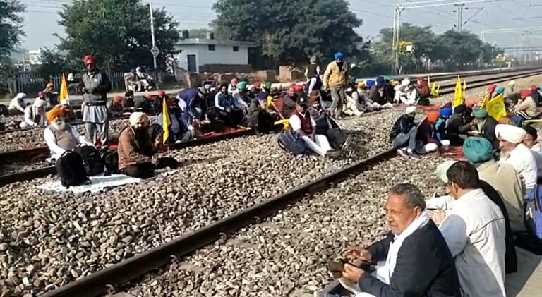 Ex-Servicemen Protest On Rail Tracks For 12 Hours In Punjab, Services Hit