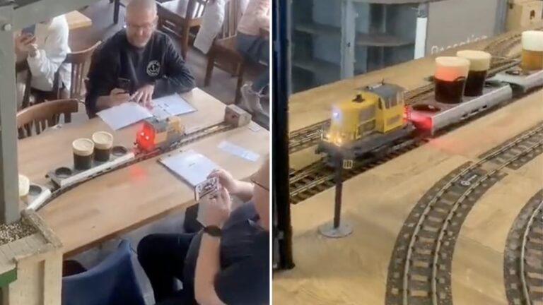 ICYMI: Watch How This Prague Restaurant Sends Food To Your Table Using Mini Trains