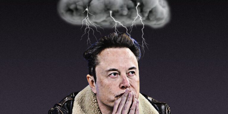 The Storm Brewing Inside Elon Musk’s Mind Gets Out