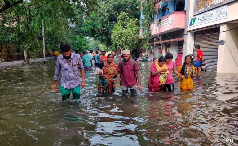 Anger Against Government As Chennai Residents Battle Floods
