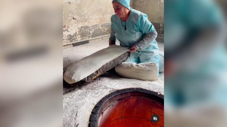 Viral Video Reveals How Lavash Bread Is Made – Watch It Here