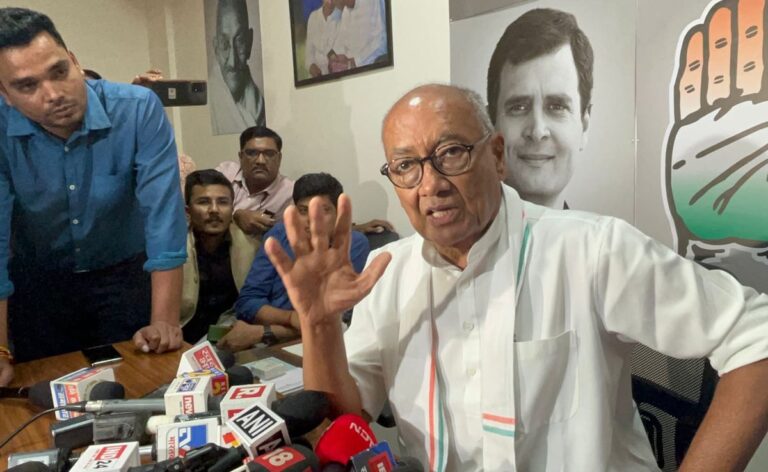 Digvijaya Singh Claims ‘BJP Leader’ Knew Results 2 Days Before Counting