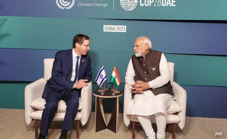 PM Modi Meets Israeli President Isaac Herzog On Sidelines Of COP28