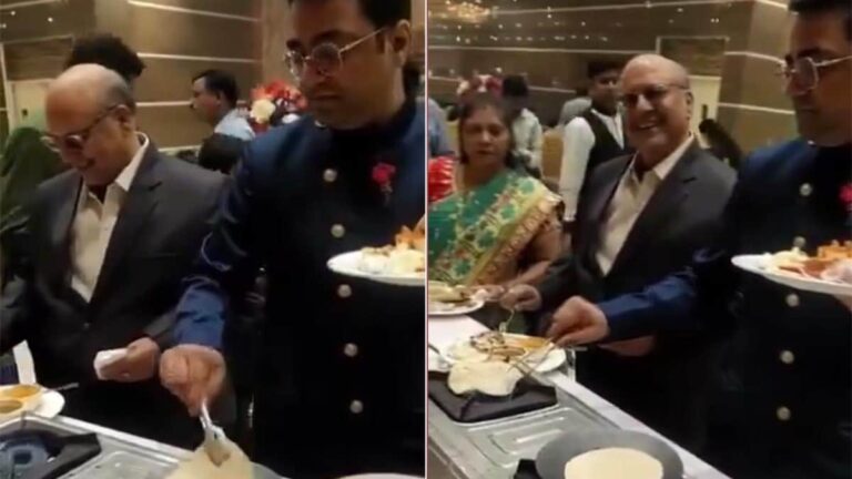 Watch: This Wedding Has A DIY Roti Counter For Guests – Video Goes Viral